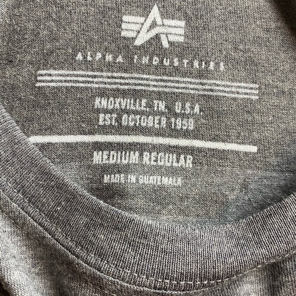 New Alpha Industries Blood Chit Tee M - Picture 3 of 5